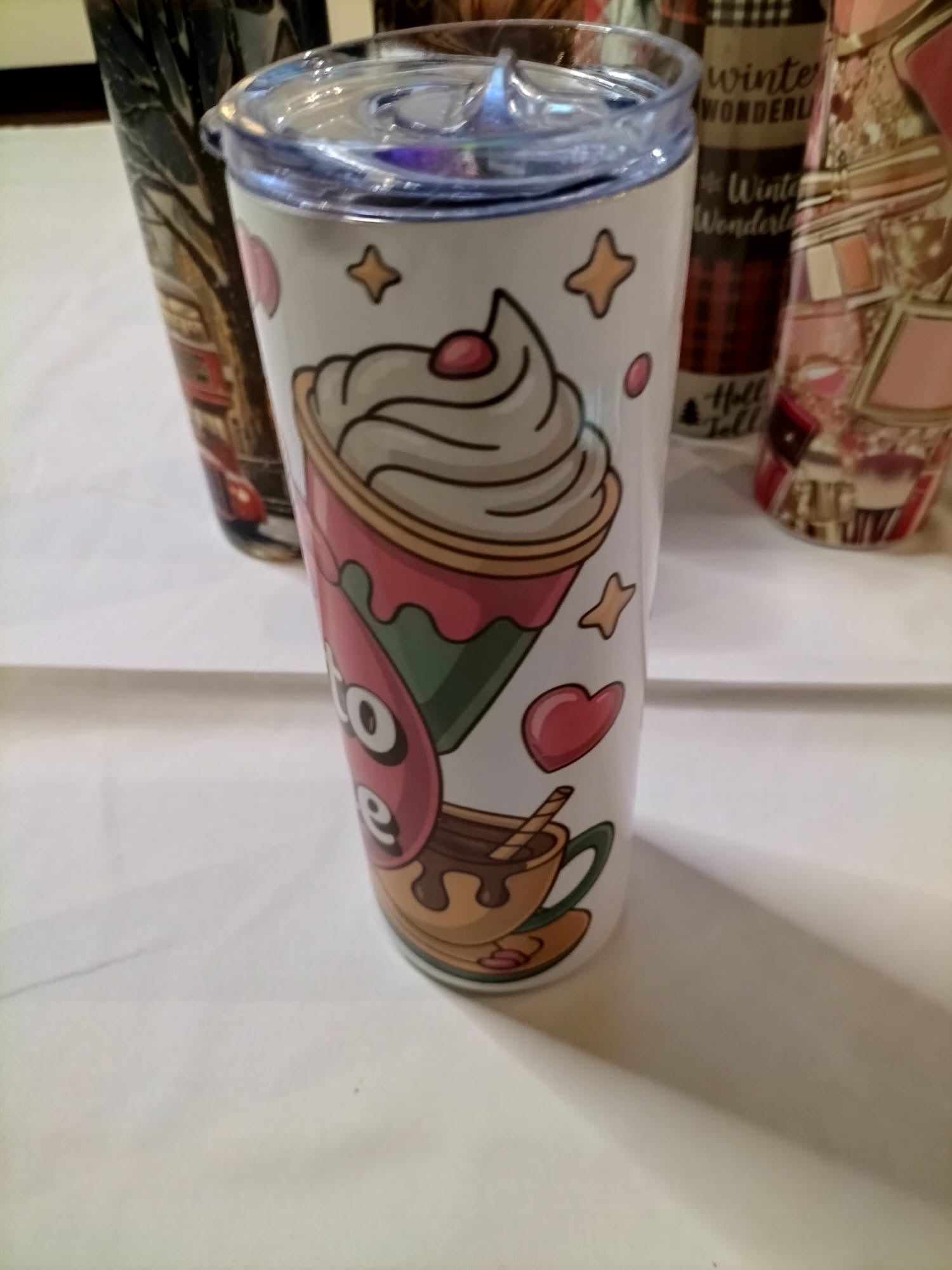 Cafecito y Chisme 20oz Tumbler