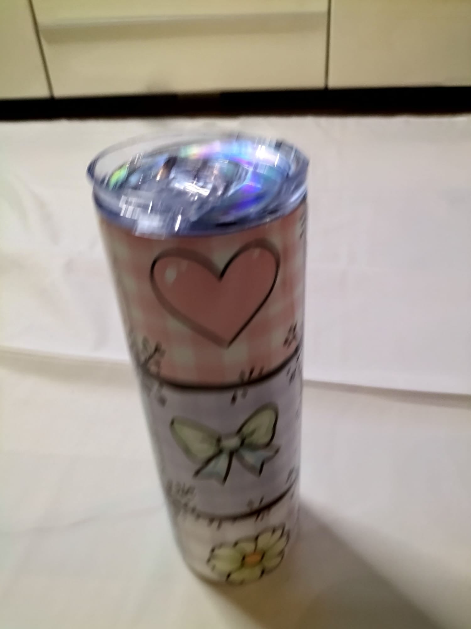 Pastel Bows 20oz Tumbler