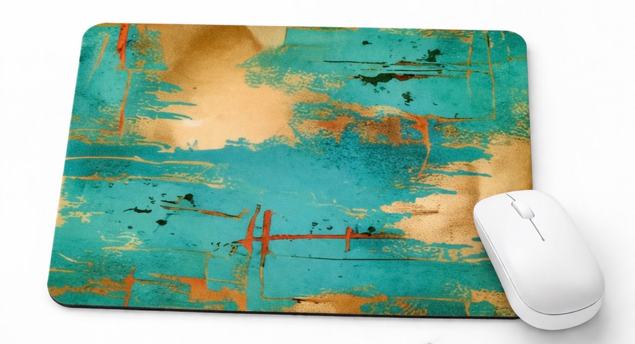 Vibrant Abstract Mousepad