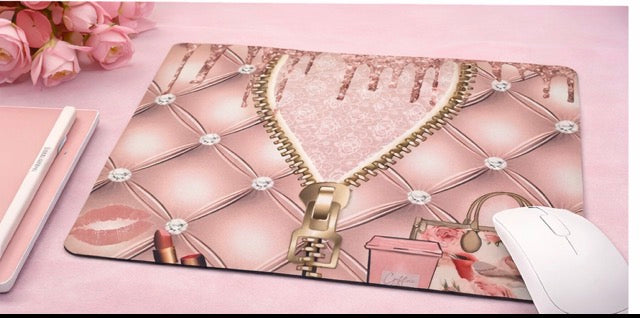 Glam Zipper Mouse Pad