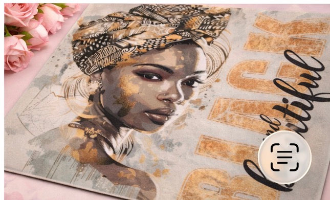 Black and Beautiful Mouse Pad