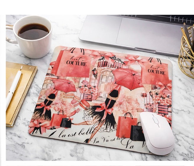 Haute Couture Parisian Mouse Pad