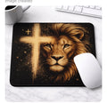Man of Faith Lion Mouse Pad