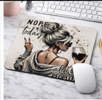 Nope, Not Today - All Peopled Out Mouse Pad