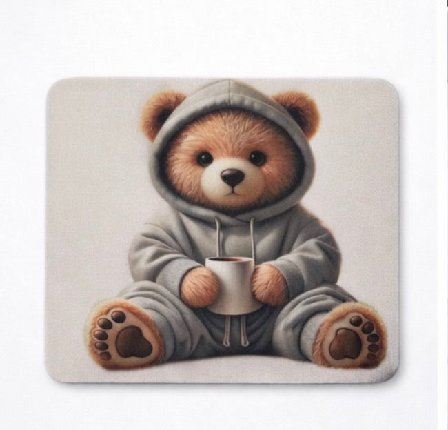 Cute Teddy Bear Mouse Pad