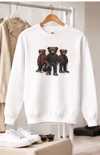 Premium Teddy Bear Graphic Sweatshirt – Luxury Streetwear Style