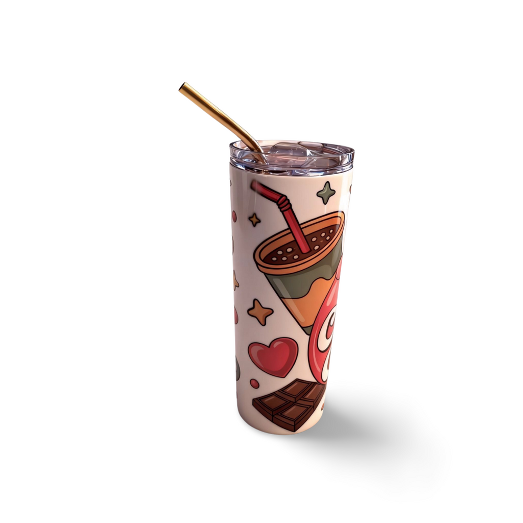Cafecito y Chisme 20oz Tumbler
