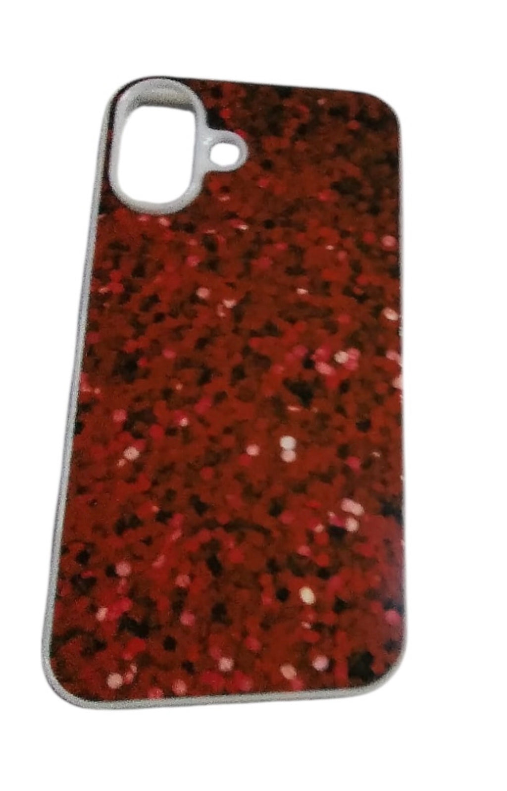 Sparkle Red Design Style Phone Case Compatible with iPhone