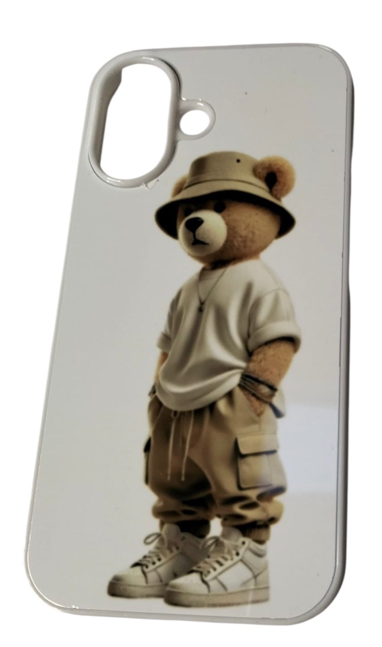 Stylish Streetwear Bear Phone Case Compatible with iPhone