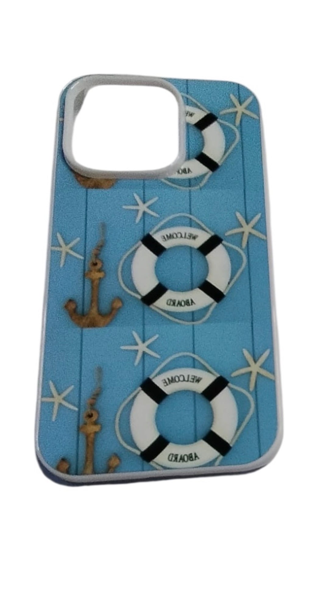 Nautical-Themed Phone Case Compatible with iPhone 10 Pro