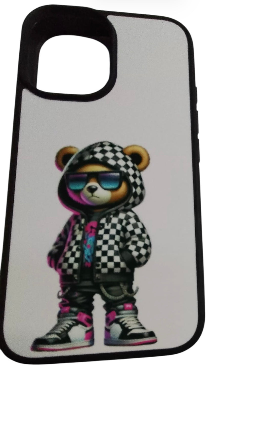 Cool Streetwear Bear Phone Case Compatible with iPhone