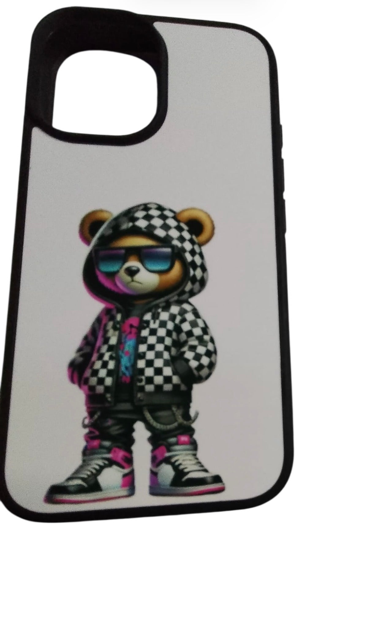 Cool Streetwear Bear Phone Case Compatible with iPhone