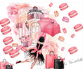 Parisian Chic 20oz Tumbler – “La Vie est Belle” Design