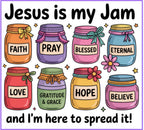 Jesus Is My Jam 20oz Tumbler