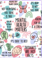 20oz Inspirational Mental Health Tumbler
