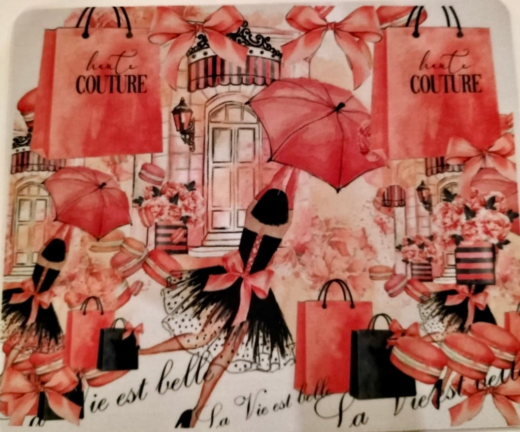 Haute Couture Parisian Mouse Pad