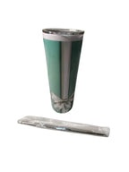 Elegant Gift Box-Inspired 20oz Tumbler with Straw