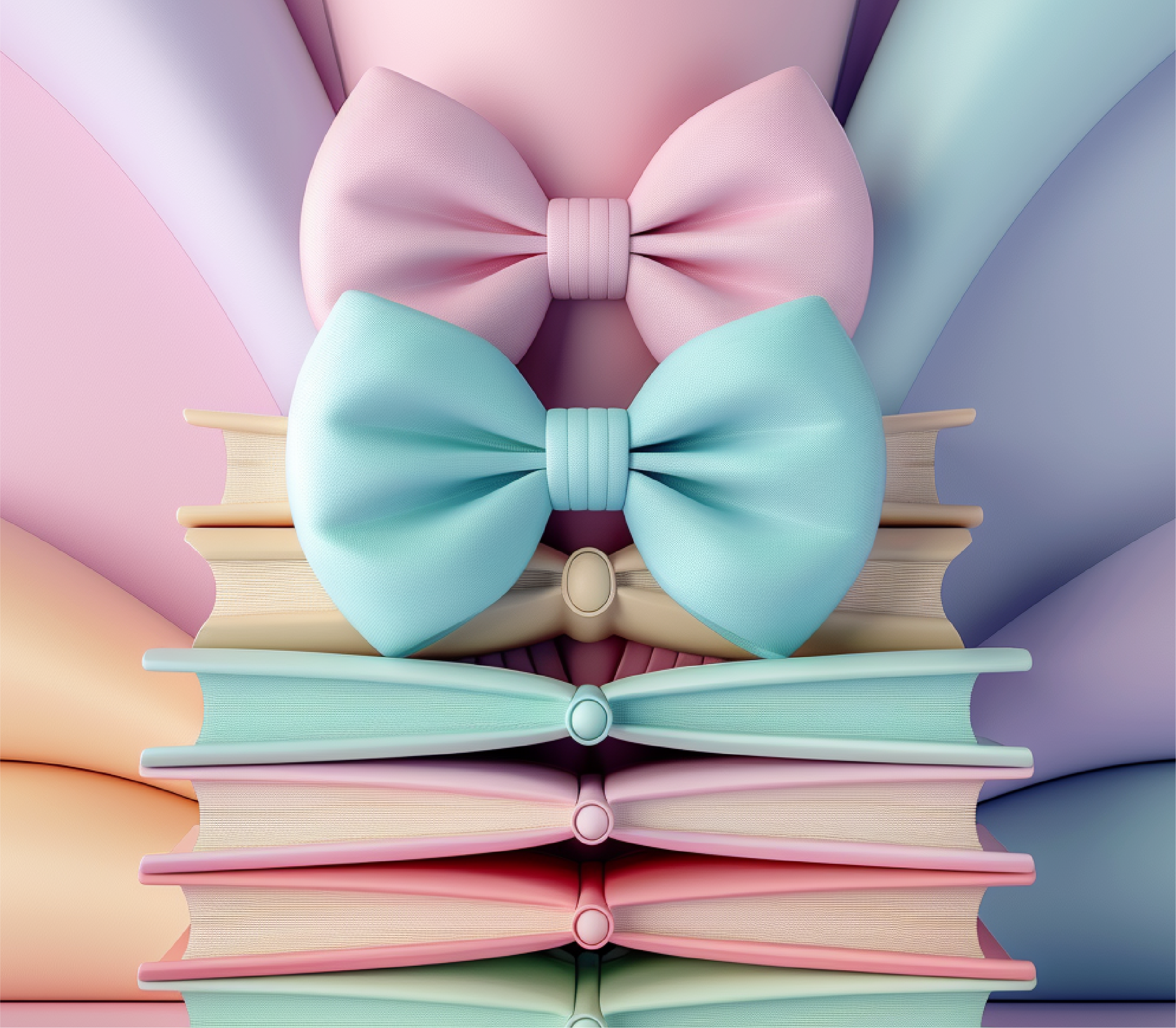Pastel Book Lover 20oz Tumbler