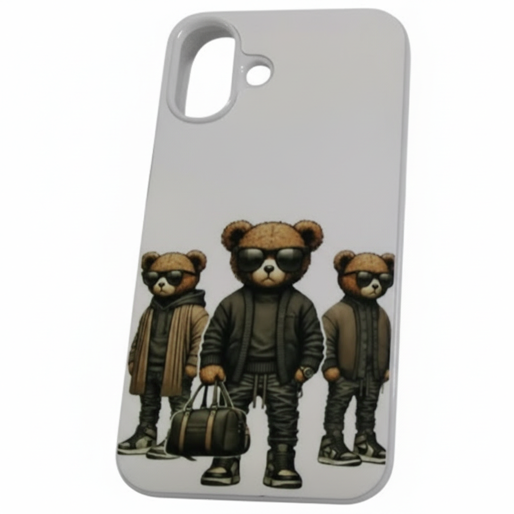 Trendy Bear Squad Phone Case Compatible with iPhone
