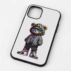 Cool Streetwear Bear Phone Case Compatible with iPhone