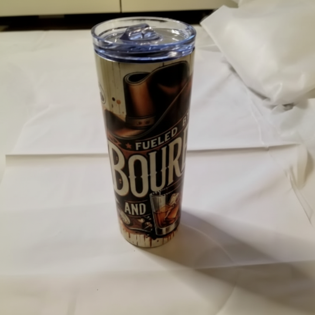 Fueled by Bourbon and Bad Decisions 20oz Tumbler