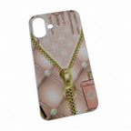 Glam Zipper Chic Phone Case Compatible with iPhone