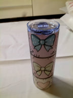 Pastel Bows 20oz Tumbler