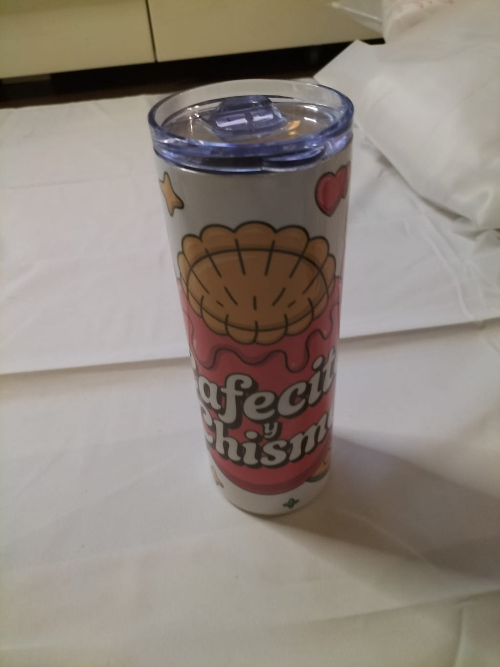Cafecito y Chisme 20oz Tumbler