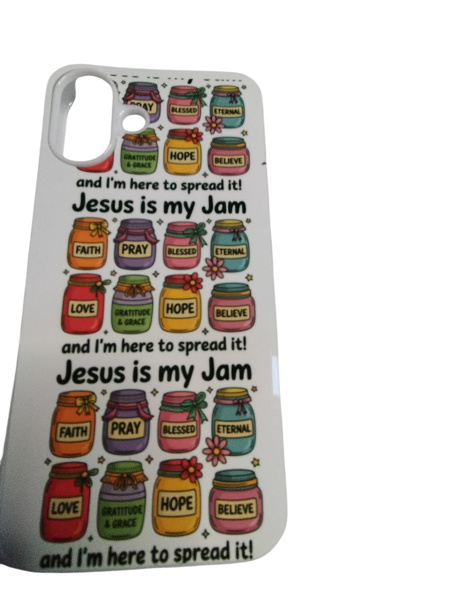 Jesus Is My Jam Phone Case Compatible with iPhone
