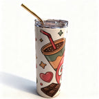 Cafecito y Chisme 20oz Tumbler