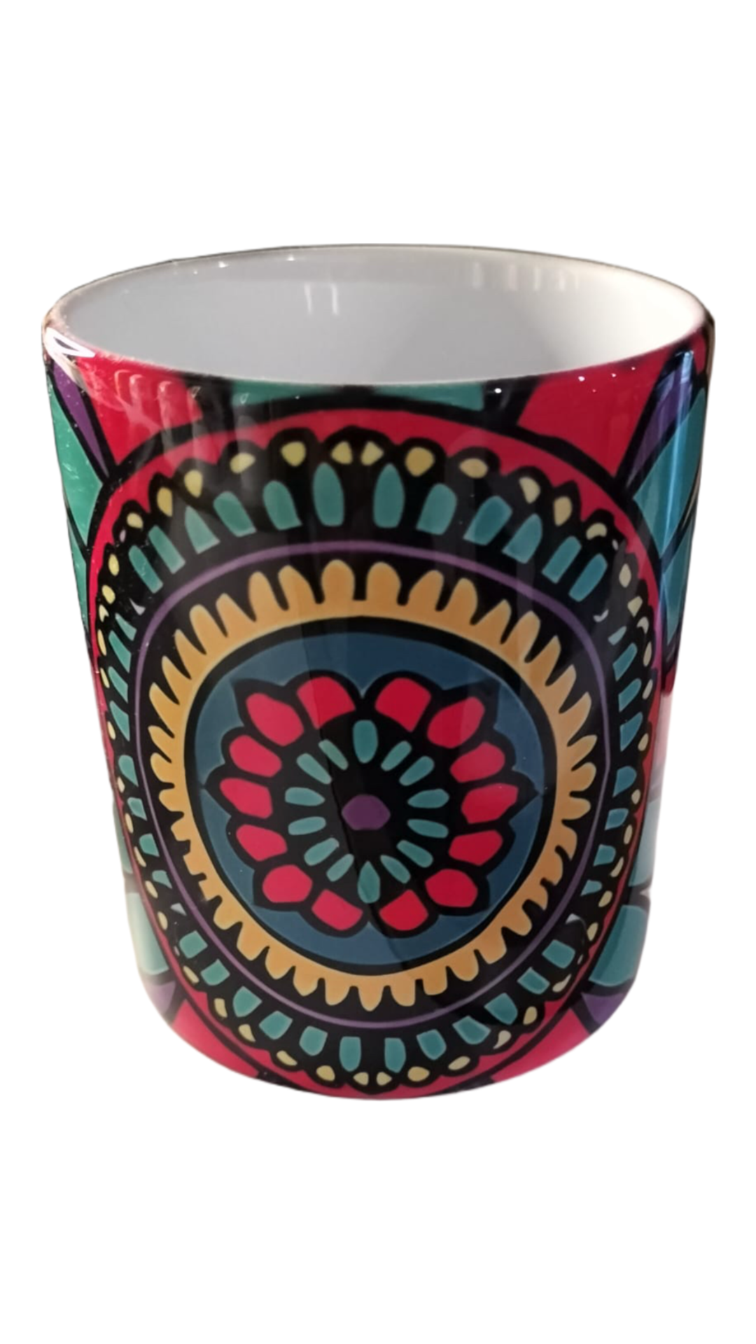 Vibrant Mandala 11oz Ceramic Mug