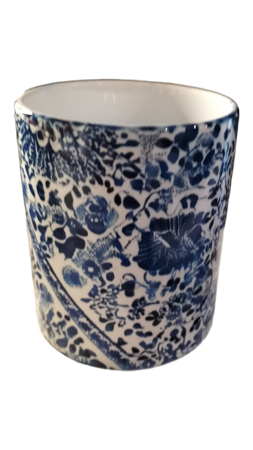 Blue Floral 11oz Ceramic Mug