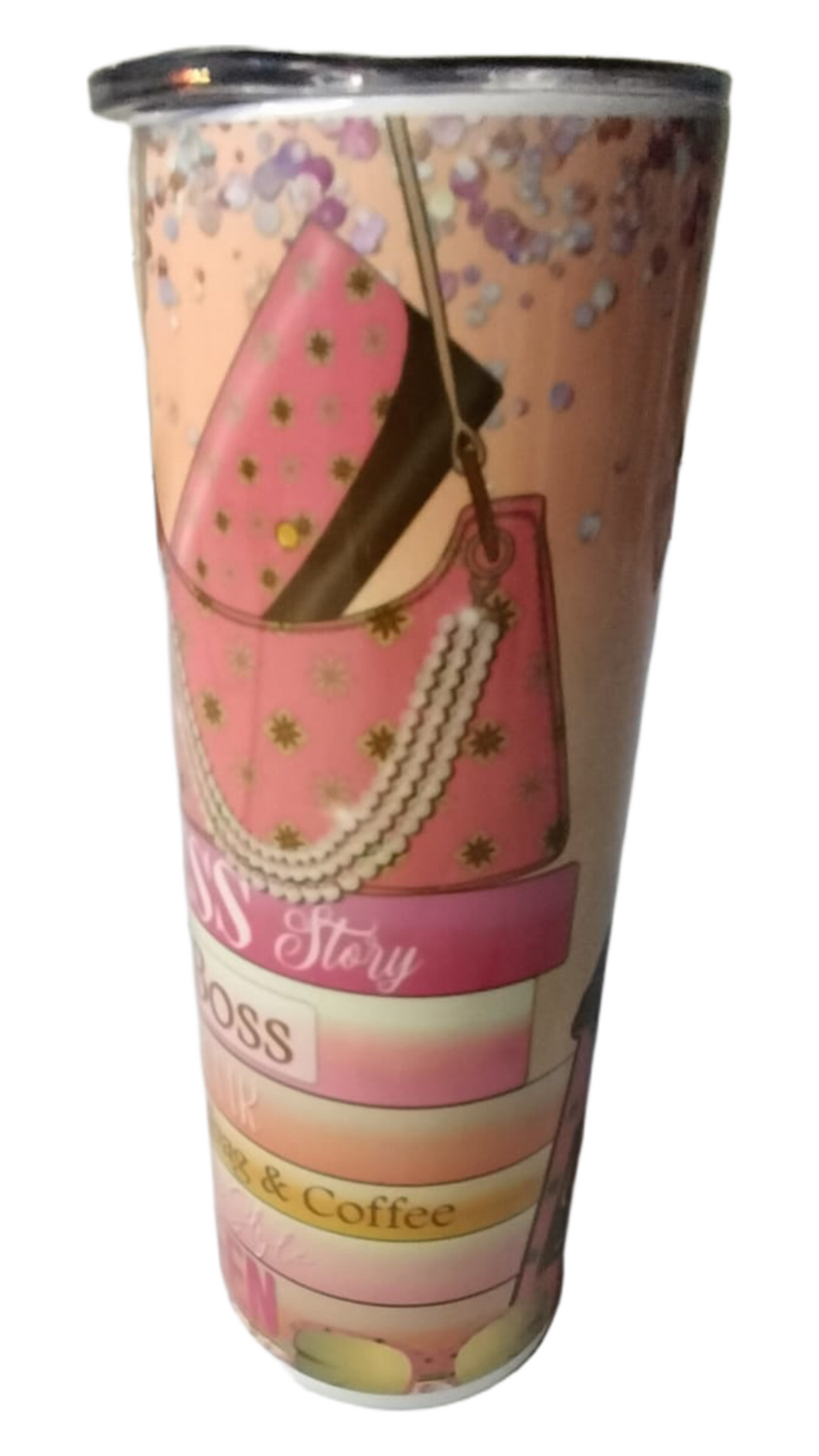 20oz “Girl Boss” Tumbler – Pink Glam