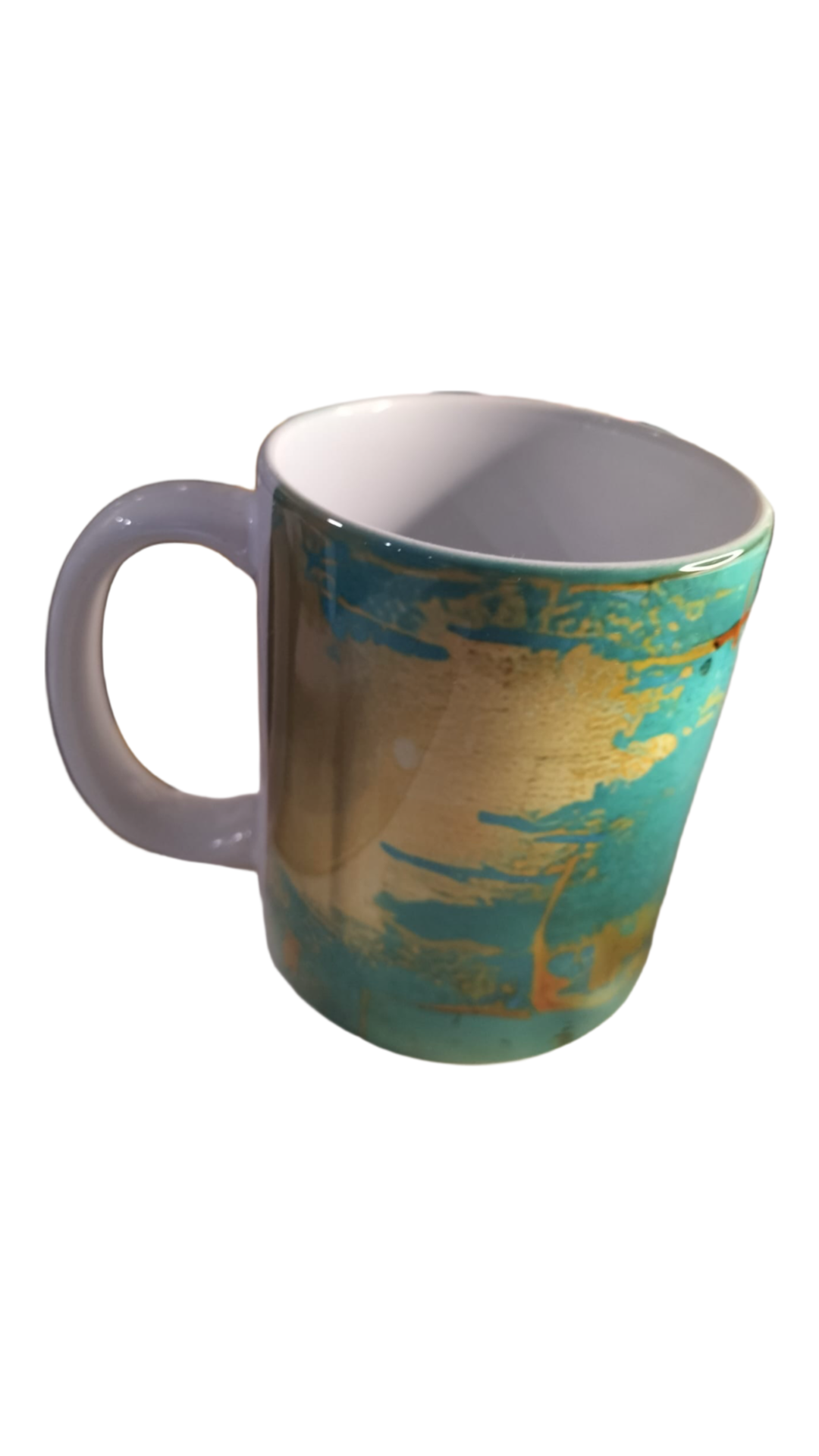 Abstract Ocean 11oz Ceramic Mug